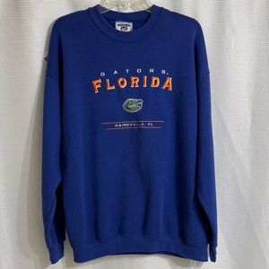 Lee Florida Gators Crewneck Sweatshirt.  Size X L. Please See Measurements.